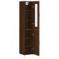 vidaXL Highboard Braun Eichen-Optik 34,5x34x180 cm Holzwerkstoff vidaXL Highboard Braun Eichen-Optik 34,5x34x180 cm Holzwerkstoff