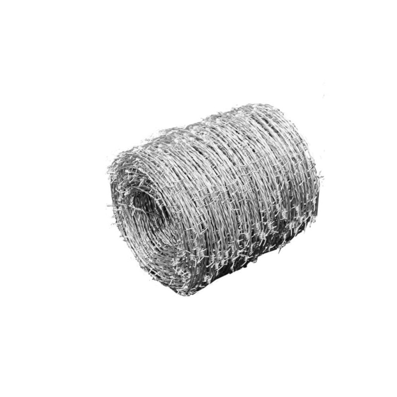 Stacheldraht 500 m aufgerollt Stacheldraht 500 m aufgerollt