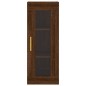 vidaXL Highboard Braun Eichen-Optik 34,5x34x180 cm Holzwerkstoff vidaXL Highboard Braun Eichen-Optik 34,5x34x180 cm Holzwerkstoff