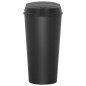 Duo Mülleimer Schwarz 50 L Duo Mülleimer Schwarz 50 L