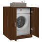 Waschmaschinenschrank Braun Eichen-Optik 71x71,5x91,5 cm Waschmaschinenschrank Braun Eichen-Optik 71x71,5x91,5 cm
