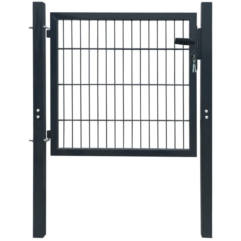 Zauntor Stahl Anthrazit 105x150 cm Zauntor Stahl Anthrazit 105x150 cm