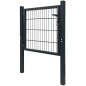 Zauntor Stahl Anthrazit 105x150 cm Zauntor Stahl Anthrazit 105x150 cm
