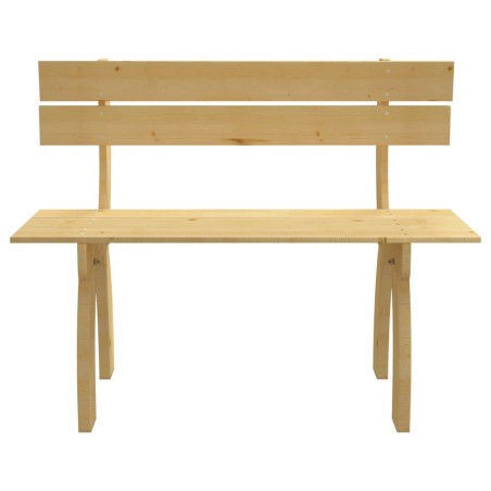vidaXL Gartenbank 150 cm Kiefernholz Imprägniert