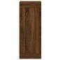vidaXL Highboard Braun Eichen-Optik 34,5x34x180 cm Holzwerkstoff vidaXL Highboard Braun Eichen-Optik 34,5x34x180 cm Holzwerkstoff