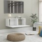 vidaXL TV-Schrank Weiß 80x30x30 cm Holzwerkstoff vidaXL TV-Schrank Weiß 80x30x30 cm Holzwerkstoff