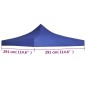 Partyzeltdach 3x3 m Blau Partyzeltdach 3x3 m Blau