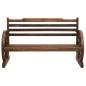 vidaXL Gartenbank 112 cm Massivholz Tanne vidaXL Gartenbank 112 cm Massivholz Tanne