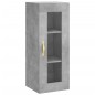 Highboard Betongrau 34,5x34x180 cm Holzwerkstoff Highboard Betongrau 34,5x34x180 cm Holzwerkstoff