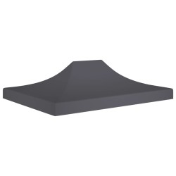 Partyzelt-Dach 4x3 m Anthrazit 270 g/m²