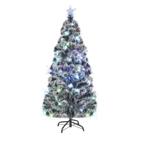 Künstlicher Weihnachtsbaum mit Ständer/LED 180 cm Fiberoptik