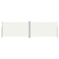 vidaXL Seitenmarkise Ausziehbar Creme 180x600 cm vidaXL Seitenmarkise Ausziehbar Creme 180x600 cm