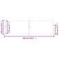 vidaXL Seitenmarkise Ausziehbar Creme 180x600 cm vidaXL Seitenmarkise Ausziehbar Creme 180x600 cm