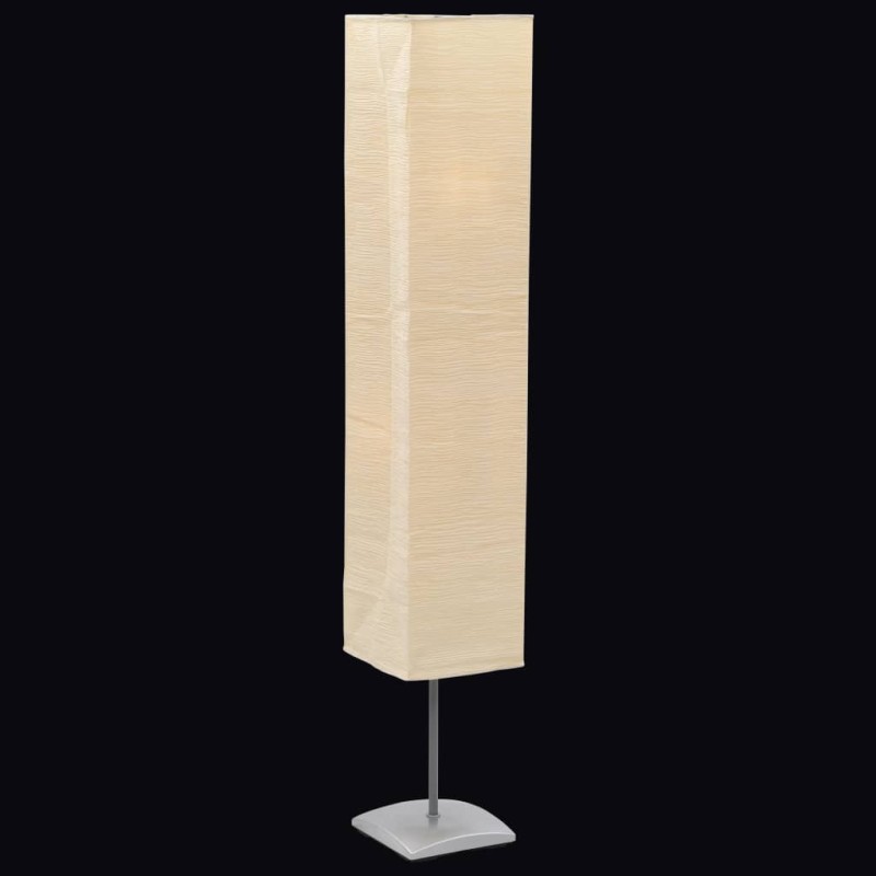 Standleuchte mit Stahlständer 135 cm Beige Standleuchte mit Stahlständer 135 cm Beige