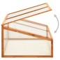 Gewächshaus 100x65x40 cm Tannenholz Gewächshaus 100x65x40 cm Tannenholz