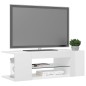 TV-Schrank mit LED-Leuchten Hochglanz-Weiß 90x39x30 cm TV-Schrank mit LED-Leuchten Hochglanz-Weiß 90x39x30 cm