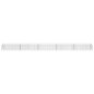 Gabionen-Hochbeet Verzinkter Stahl 450×30×30 cm Gabionen-Hochbeet Verzinkter Stahl 450×30×30 cm