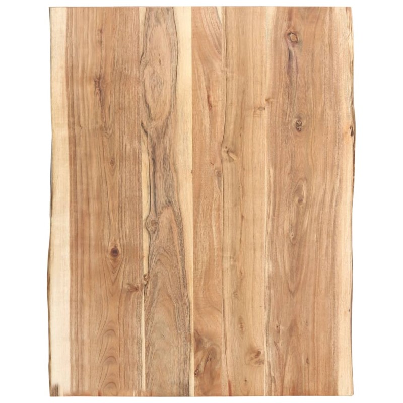 Tischplatte Massivholz Akazie 80x(50-60)x3,8 cm Tischplatte Massivholz Akazie 80x(50-60)x3,8 cm