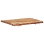 Tischplatte Massivholz Akazie 80x(50-60)x3,8 cm Tischplatte Massivholz Akazie 80x(50-60)x3,8 cm
