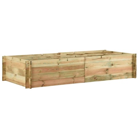 vidaXL Hochbeet Kiefernholz Imprägniert 197x100x40 cm 