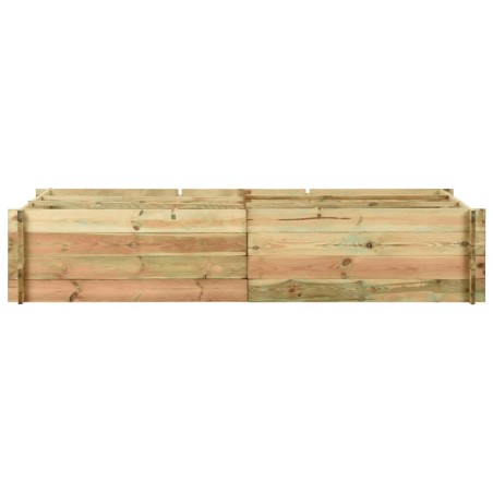 vidaXL Hochbeet Kiefernholz Imprägniert 197x100x40 cm 