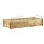 vidaXL Hochbeet Kiefernholz Imprägniert 197x100x40 cm vidaXL Hochbeet Kiefernholz Imprägniert 197x100x40 cm