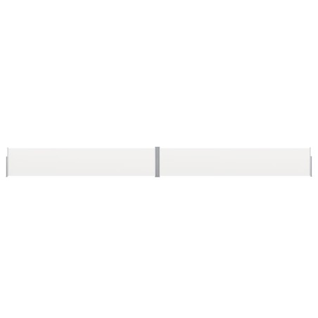 vidaXL Ausziehbare Seitenmarkise 140x1200 cm Creme