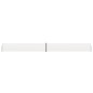 vidaXL Ausziehbare Seitenmarkise 140x1200 cm Creme vidaXL Ausziehbare Seitenmarkise 140x1200 cm Creme