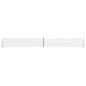 vidaXL Ausziehbare Seitenmarkise 140x1200 cm Creme vidaXL Ausziehbare Seitenmarkise 140x1200 cm Creme