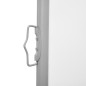 vidaXL Ausziehbare Seitenmarkise 140x1200 cm Creme vidaXL Ausziehbare Seitenmarkise 140x1200 cm Creme