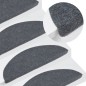 vidaXL Stufenmatten Selbstklebend 15 Stk. 56x17x3 cm Grau vidaXL Stufenmatten Selbstklebend 15 Stk. 56x17x3 cm Grau