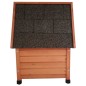 @Pet Outdoor Katzenhaus 57x45x43 cm Holz Braun @Pet Outdoor Katzenhaus 57x45x43 cm Holz Braun