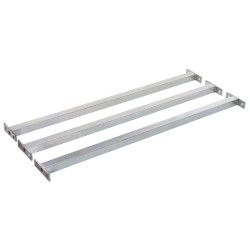 vidaXL Einstellbare Fenster-Sicherheitsstangen 3 Stk. 710-1200 mm 