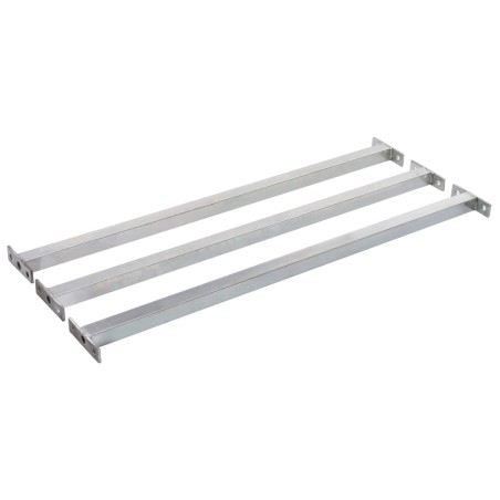 vidaXL Einstellbare Fenster-Sicherheitsstangen 3 Stk. 710-1200 mm 