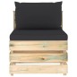 5-tlg. Garten-Lounge-Set mit Kissen Grün Imprägniertes Holz 5-tlg. Garten-Lounge-Set mit Kissen Grün Imprägniertes Holz