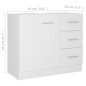 Waschbeckenunterschrank Weiß 63x30x54 cm Holzwerkstoff Waschbeckenunterschrank Weiß 63x30x54 cm Holzwerkstoff
