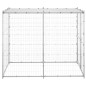 Outdoor-Hundezwinger mit Dach Verzinkter Stahl 110x220x180 cm Outdoor-Hundezwinger mit Dach Verzinkter Stahl 110x220x180 cm