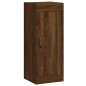 Highboard Braun Eichen-Optik 34,5x34x180 cm Holzwerkstoff Highboard Braun Eichen-Optik 34,5x34x180 cm Holzwerkstoff