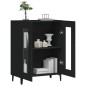 vidaXL Sideboard Schwarz 69,5x34x90 cm Holzwerkstoff vidaXL Sideboard Schwarz 69,5x34x90 cm Holzwerkstoff