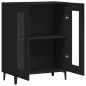 vidaXL Sideboard Schwarz 69,5x34x90 cm Holzwerkstoff vidaXL Sideboard Schwarz 69,5x34x90 cm Holzwerkstoff