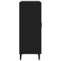 vidaXL Sideboard Schwarz 69,5x34x90 cm Holzwerkstoff vidaXL Sideboard Schwarz 69,5x34x90 cm Holzwerkstoff