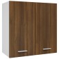 vidaXL Hängeschrank Braun Eichen-Optik 60x31x60 cm Holzwerkstoff vidaXL Hängeschrank Braun Eichen-Optik 60x31x60 cm Holzwerkstoff