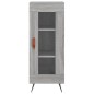 Highboard Grau Sonoma 34,5x34x180 cm Holzwerkstoff Highboard Grau Sonoma 34,5x34x180 cm Holzwerkstoff