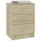 Nachttische 2 Stk. Sonoma-Eiche 38x35x56 cm Holzwerkstoff Nachttische 2 Stk. Sonoma-Eiche 38x35x56 cm Holzwerkstoff