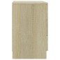 Nachttische 2 Stk. Sonoma-Eiche 38x35x56 cm Holzwerkstoff Nachttische 2 Stk. Sonoma-Eiche 38x35x56 cm Holzwerkstoff