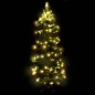 Spiral-Weihnachtsbaum mit Ständer und LEDs Grün 150 cm PVC Spiral-Weihnachtsbaum mit Ständer und LEDs Grün 150 cm PVC