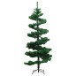 Spiral-Weihnachtsbaum mit Ständer und LEDs Grün 150 cm PVC Spiral-Weihnachtsbaum mit Ständer und LEDs Grün 150 cm PVC