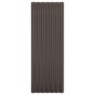 Dachpaneele 12 Stk. Pulverbeschichteter Stahl Braun 100x36 cm Dachpaneele 12 Stk. Pulverbeschichteter Stahl Braun 100x36 cm