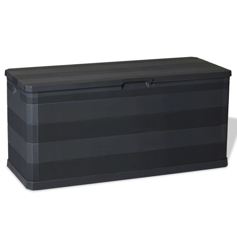 Gartenbox Schwarz 117×45×56 cm Gartenbox Schwarz 117×45×56 cm