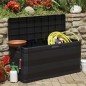 Gartenbox Schwarz 117×45×56 cm Gartenbox Schwarz 117×45×56 cm
